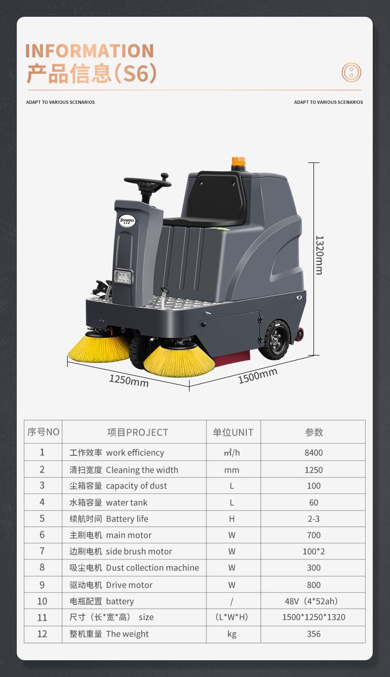 史沃斯S6驾驶式扫地机(图17)